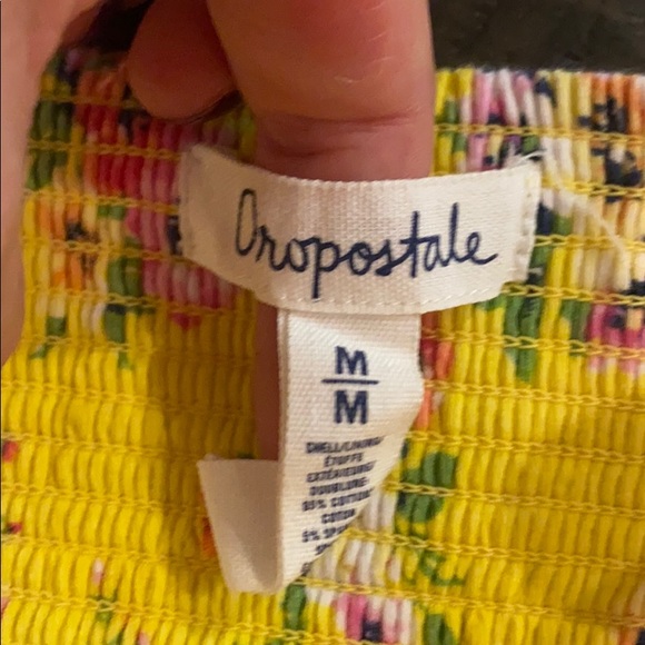 Aeropostale Floral Yellow Dress - Picture 3 of 3